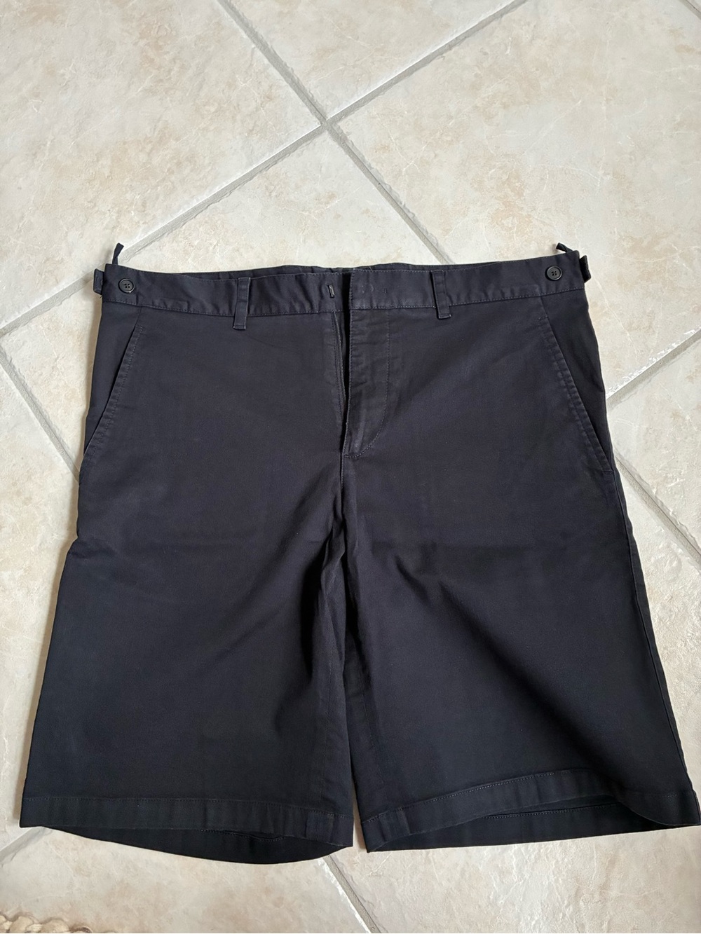 Men's Classic Black Prada Shorts